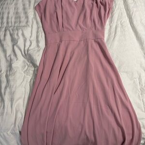 Alexia Admor Soft Pink Midi Dress